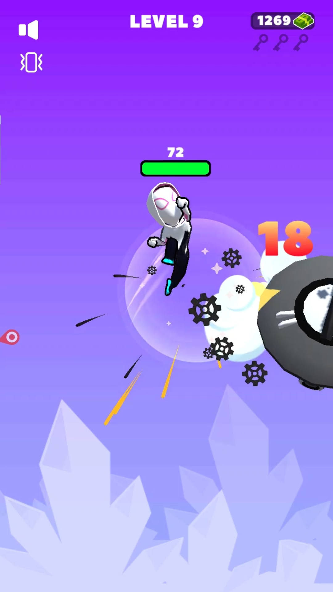 Screenshot of Web Swing Hero