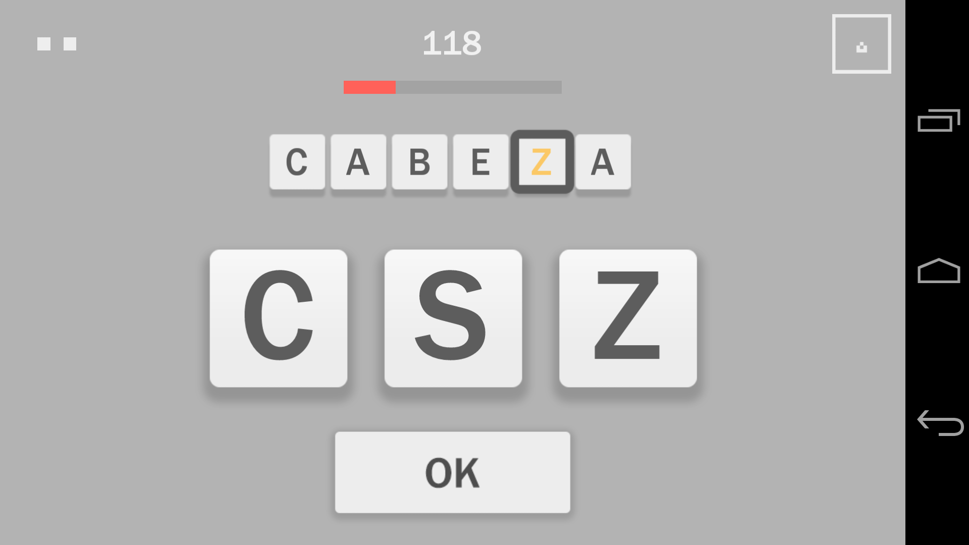 Cuplikan Layar Game Palabraz