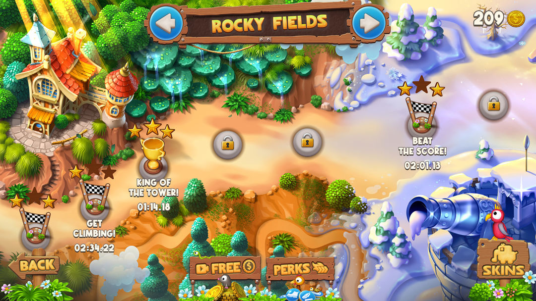 Screenshot of Blocky Castle 2: Challenge