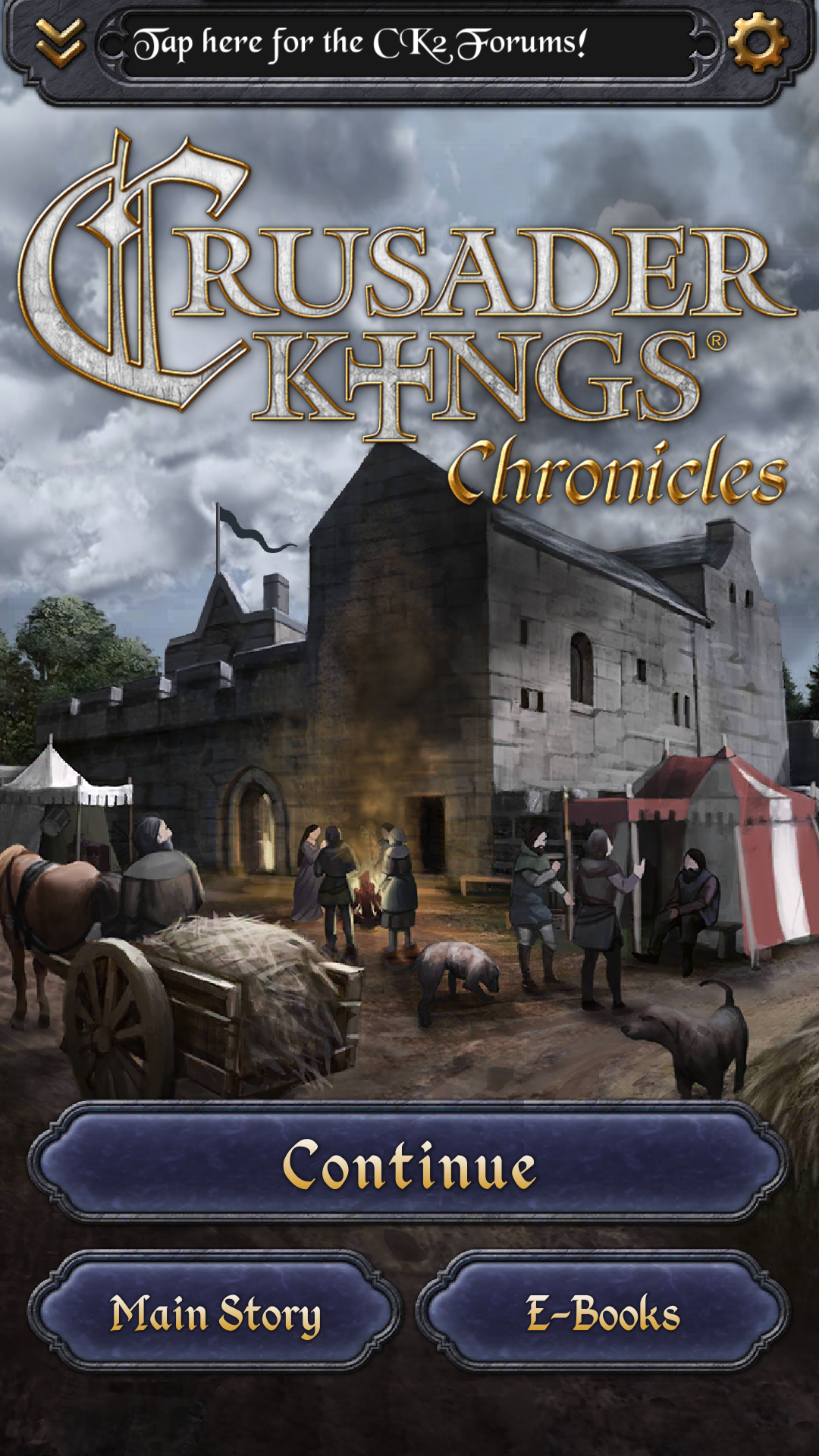 Crusader Kings: Chronicles Game Screenshot