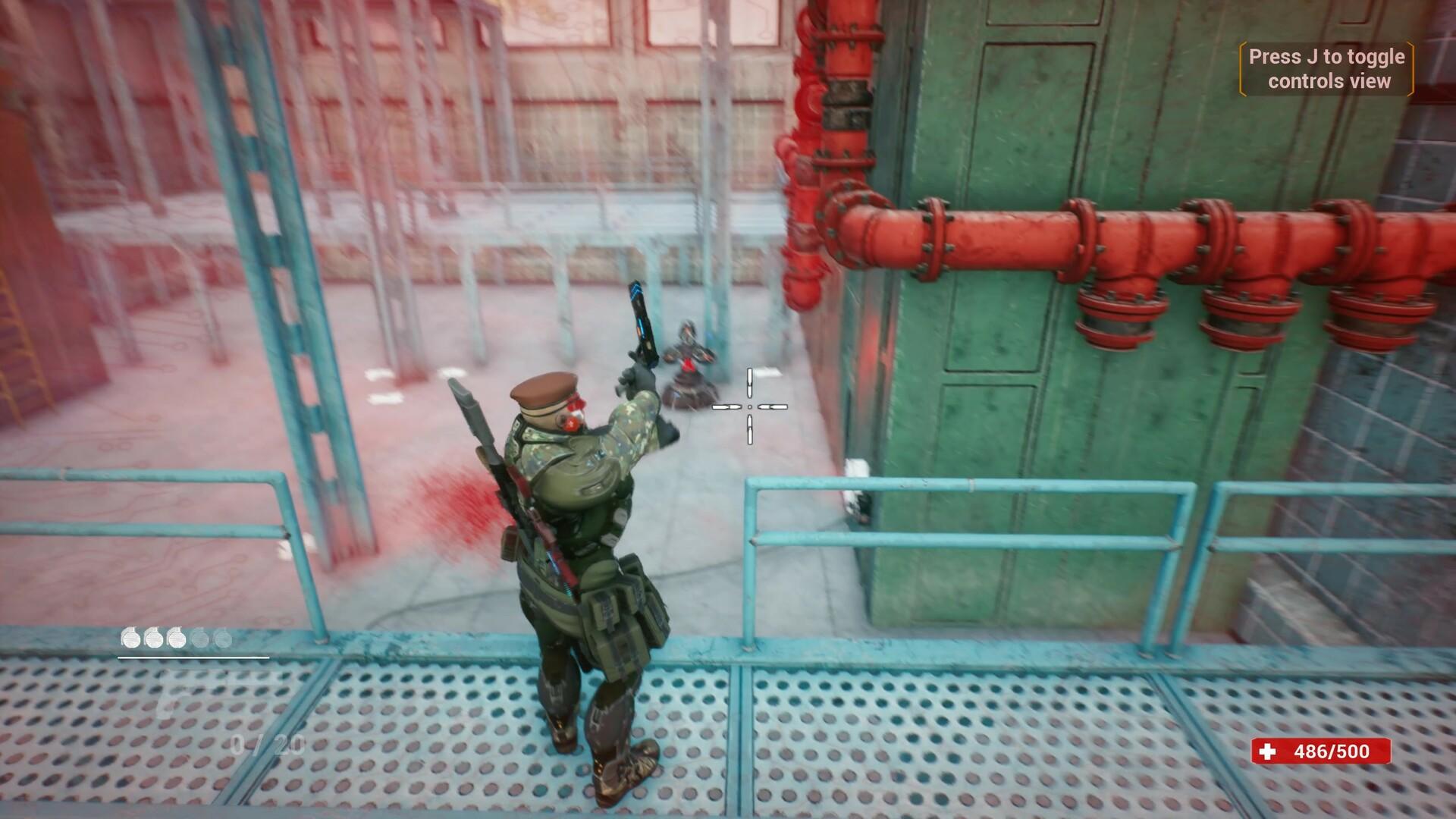 Chrono Commando 2053 screenshot game