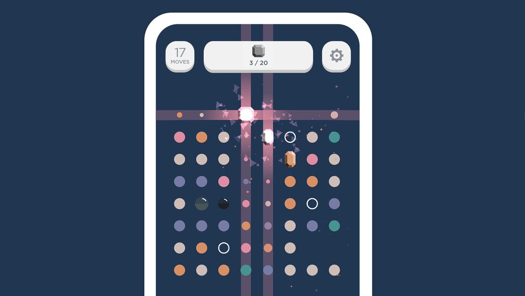 Screenshot of Two Dots: Fun Dot & Line Games