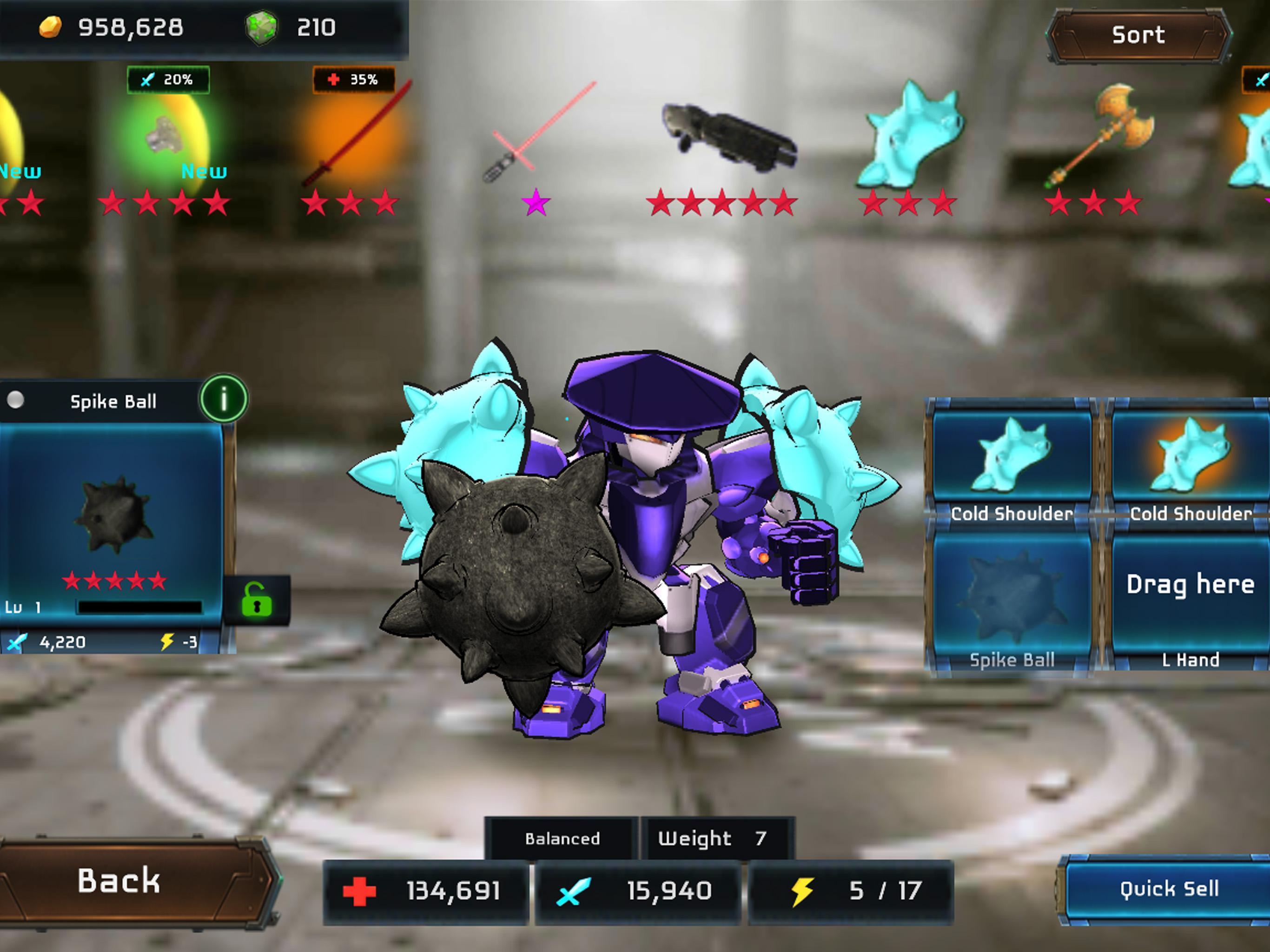 Screenshot of MegaBots Battle Arena