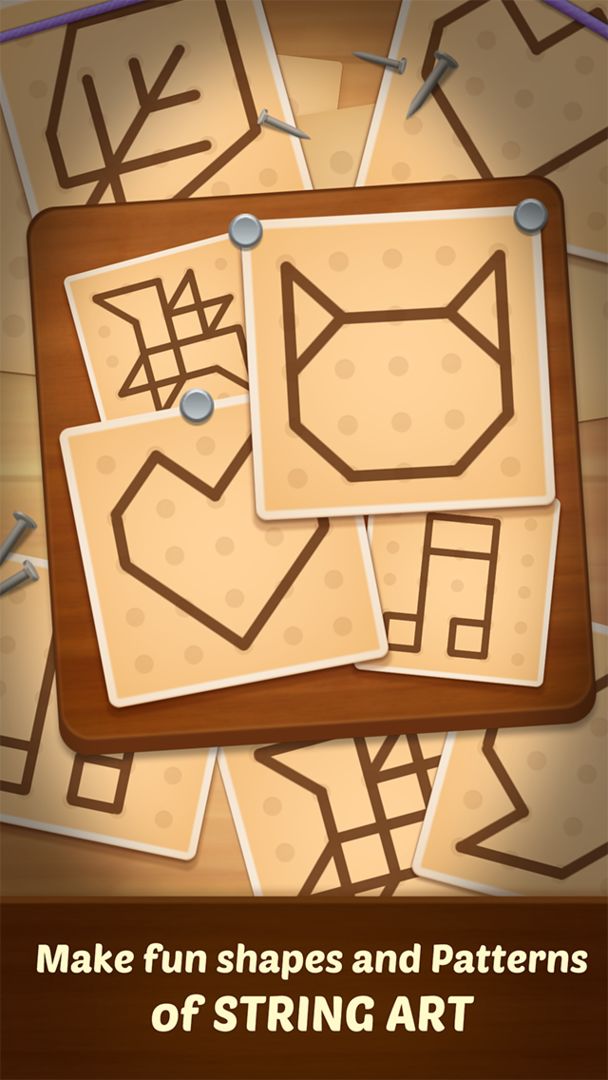 Line Puzzle: String Art screenshot game