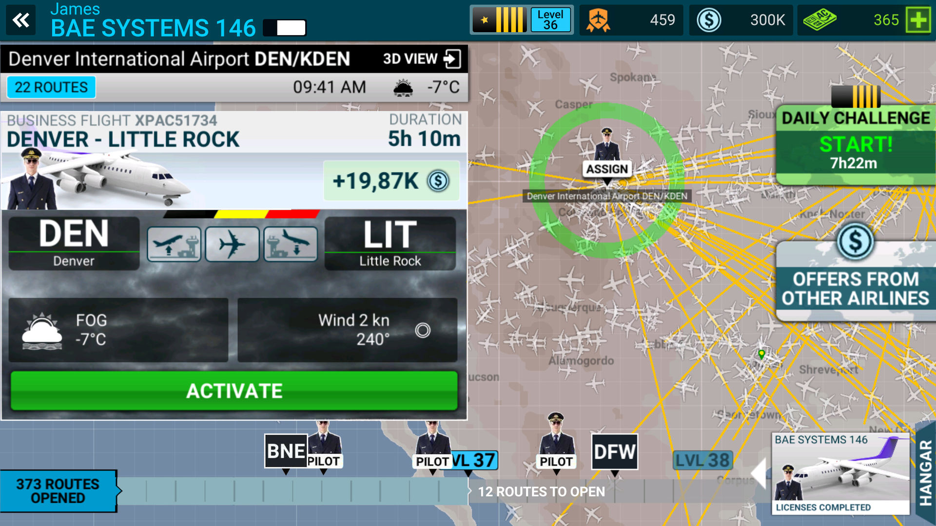 Screenshot of Airline Commander: Flight Game