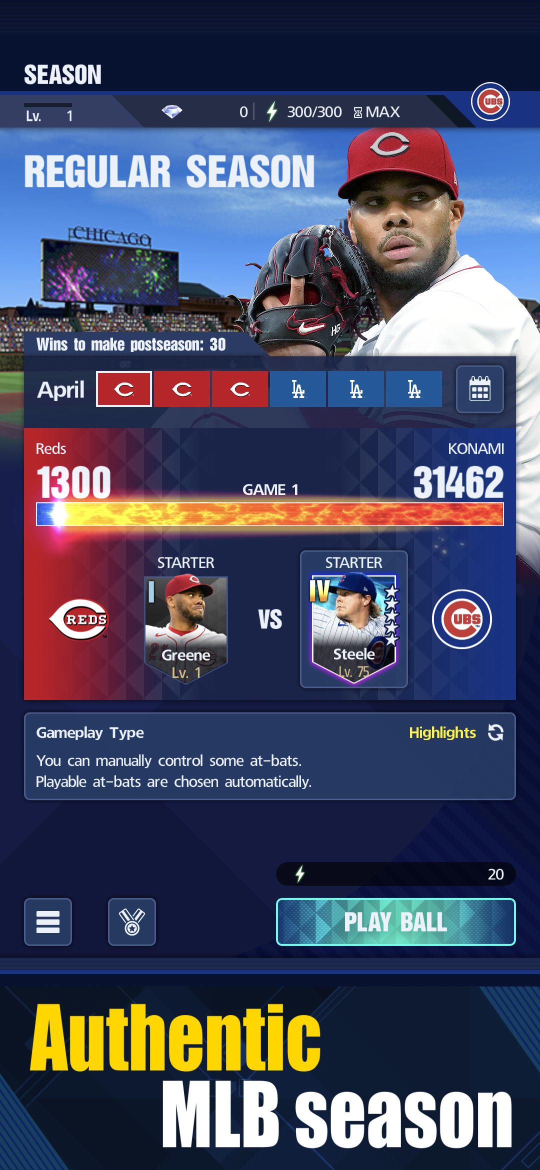 MLB PRO SPIRIT Game Screenshot