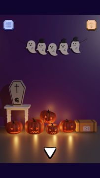 脱出ゲーム ~ ハロウィンに集まったオバケたち ~ Game Screenshot