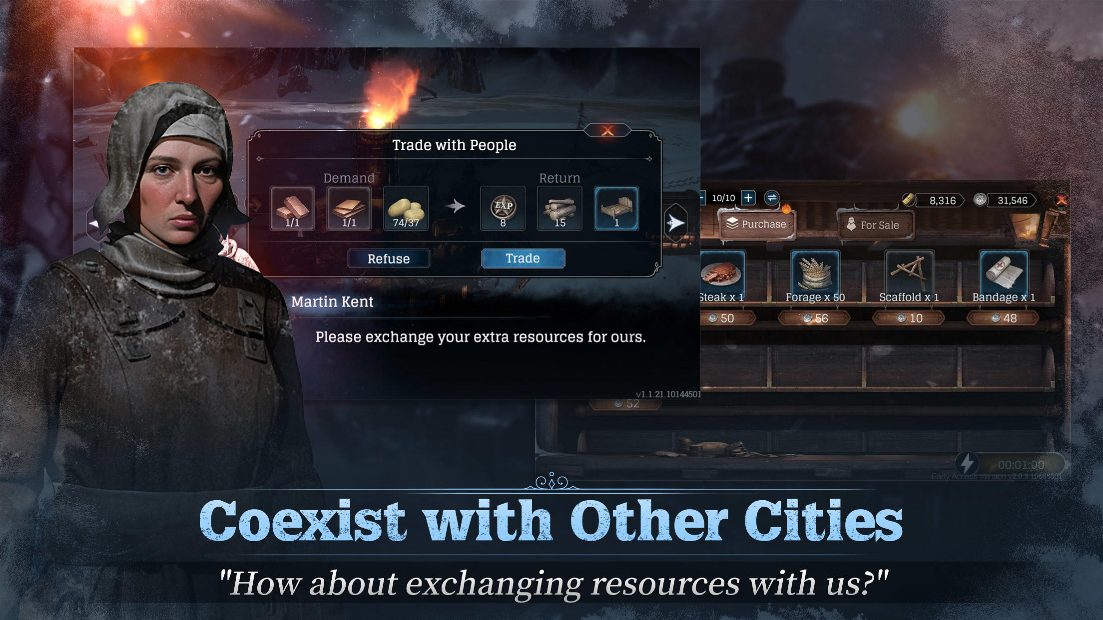 Frostpunk: Beyond the Ice Game Screenshot