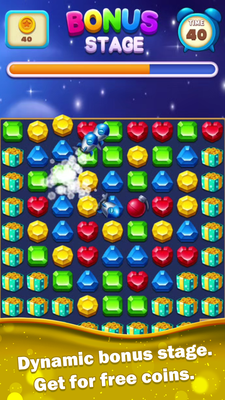 Скриншот игры Jewel City : World Tour Match 3 Puzzle