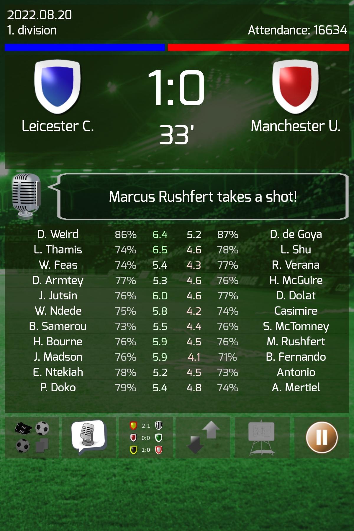 True Football 3 Game Screenshot