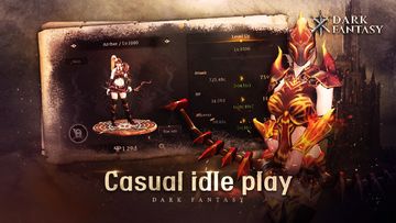 Скриншот игры Dark Fantasy : Idle Clicker