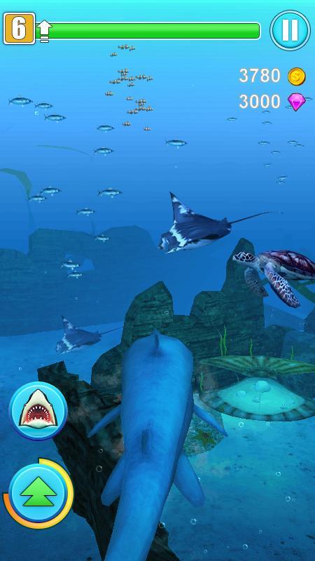 샤크시뮬레이터 - Shark Simulator 게임 스크린 샷