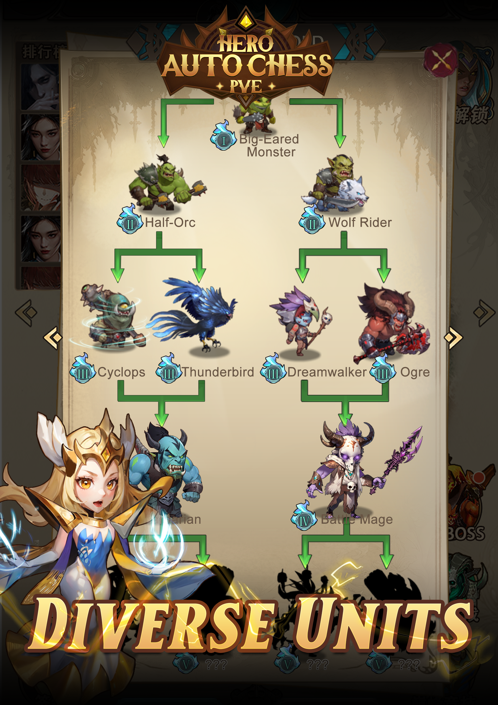 Hero Auto Chess: PVE Game Screenshot