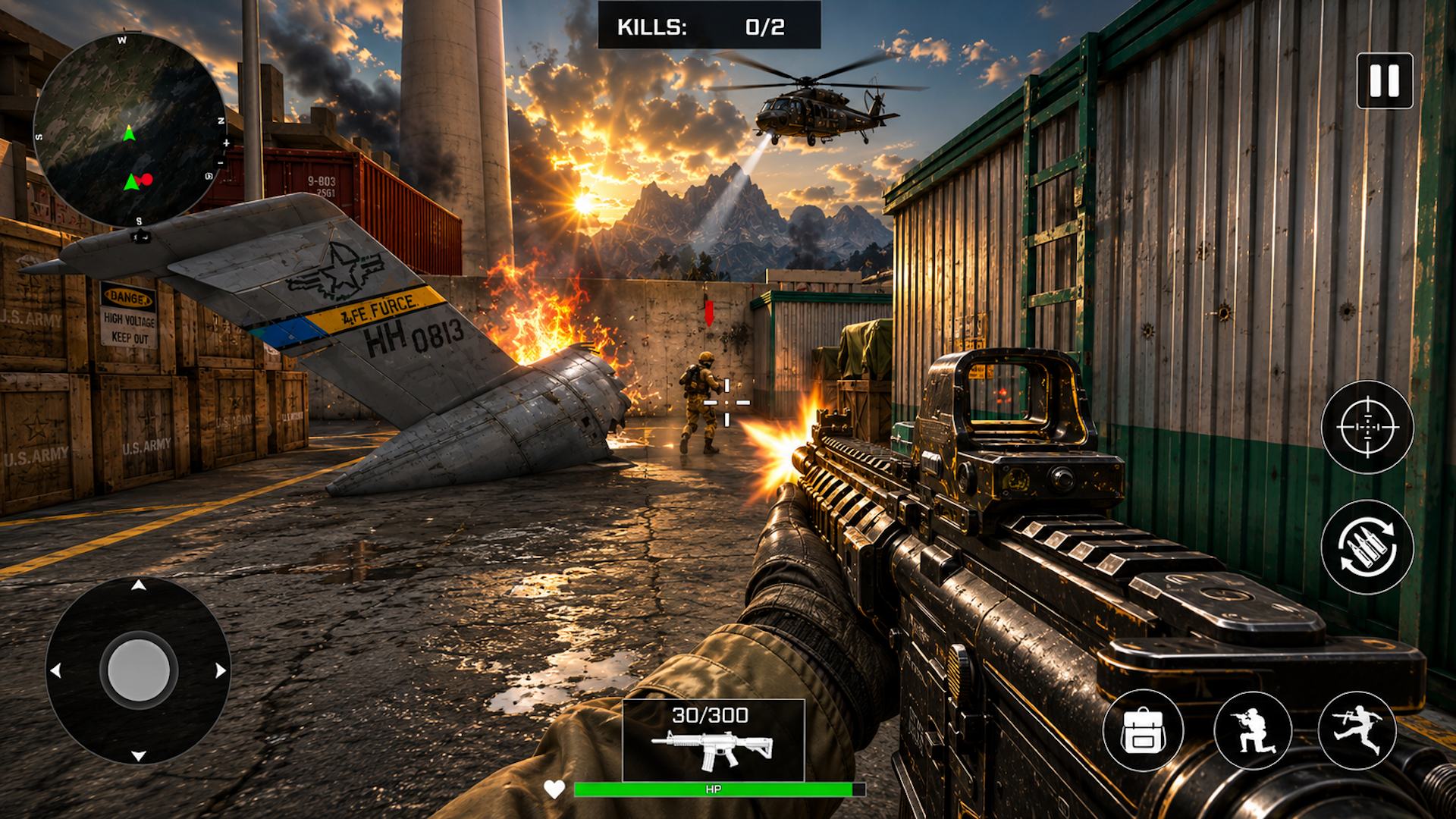 FPS Commando Gun Shooting Game Game Screenshot