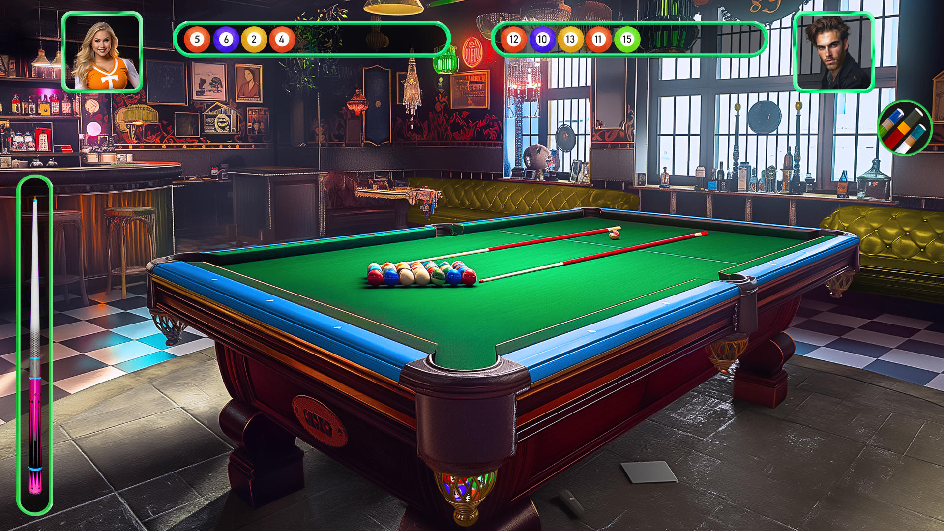 8 Ball Pool Billiard Offline Game Screenshot