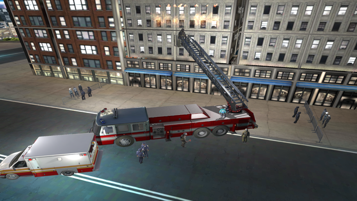 Captura de Tela do Jogo Firefighter § Fire Truck Games