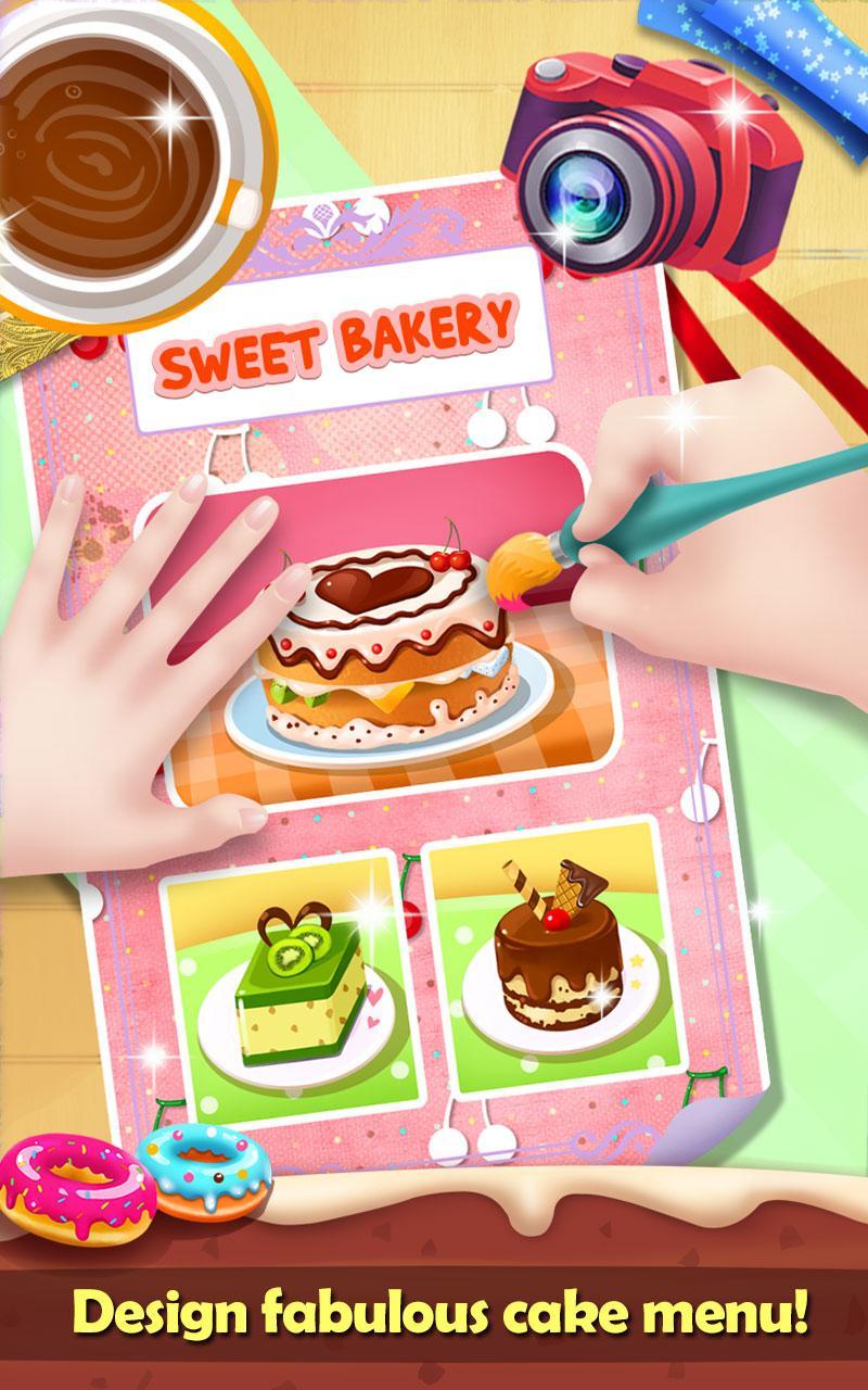 My Sweet Bakery Shop Game Screenshot