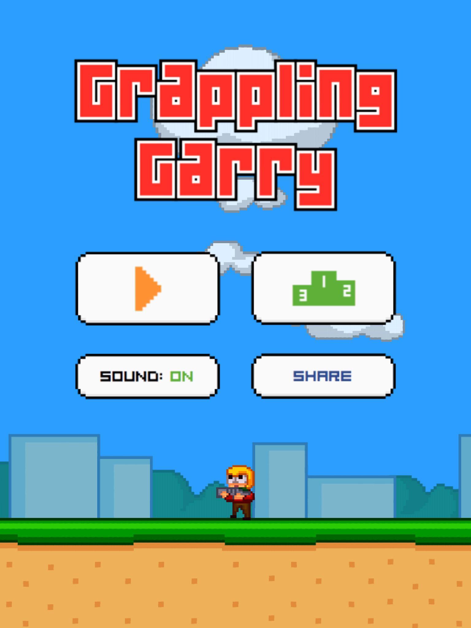 Grappling Garry Game Screenshot