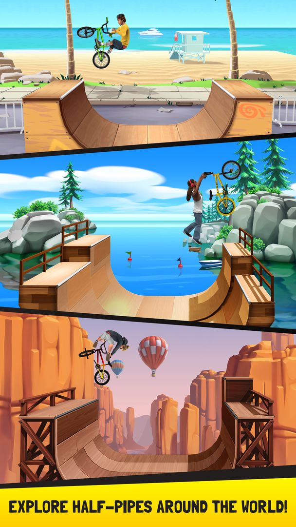 Flip Rider - BMX Tricks 게임 스크린 샷