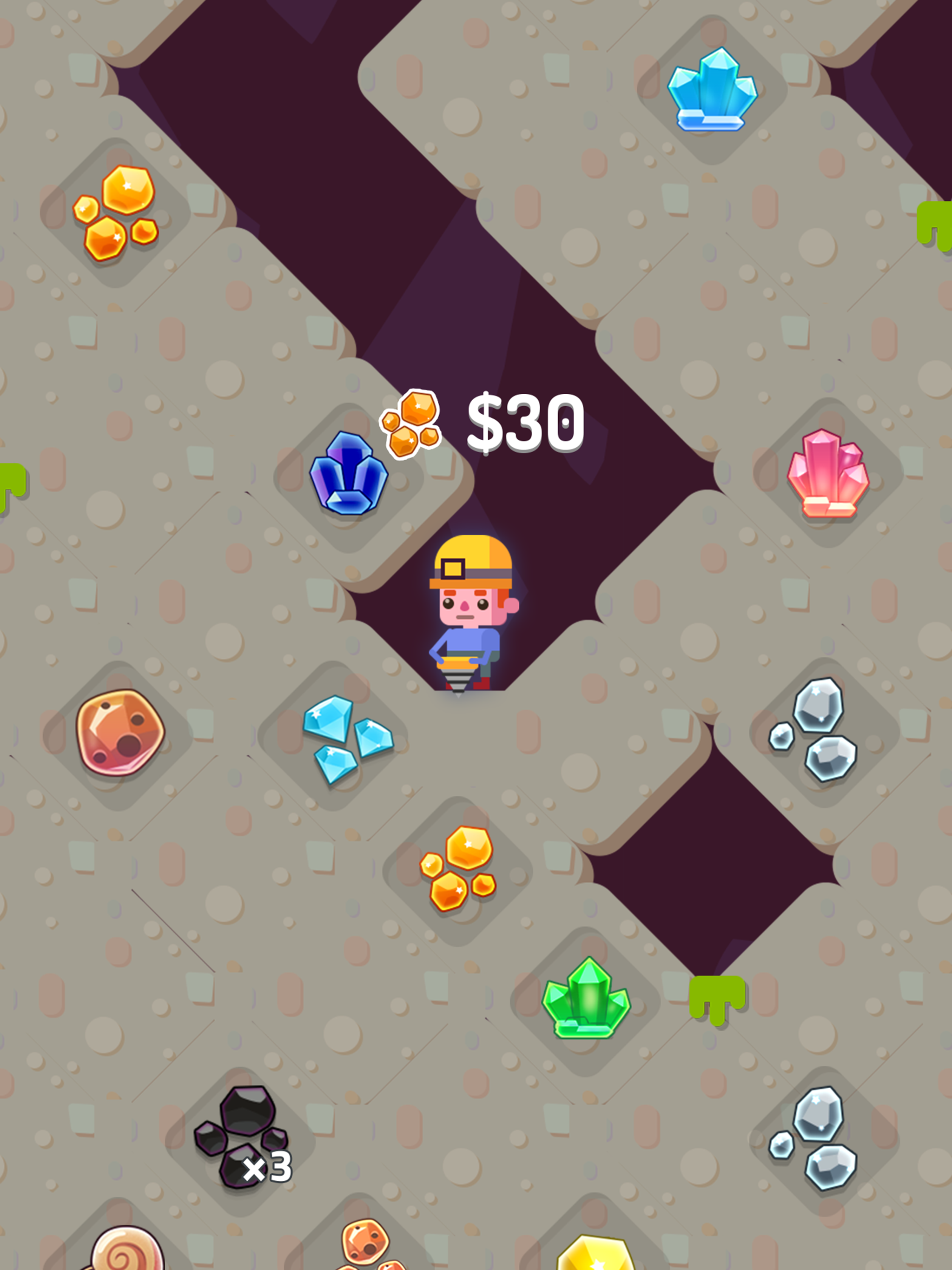 Cuplikan Layar Game Dig Master