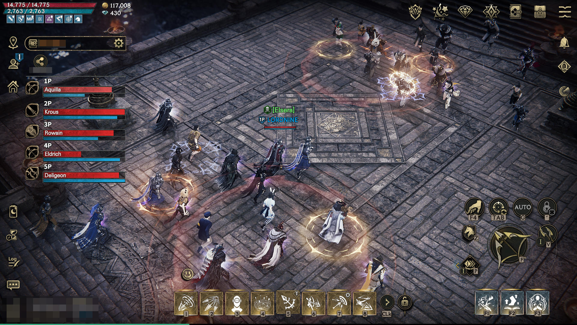 LORDNINE : Infinite Class Game Screenshot