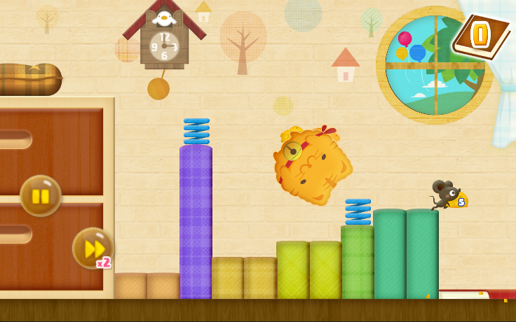 Roll the Cat! Game Screenshot
