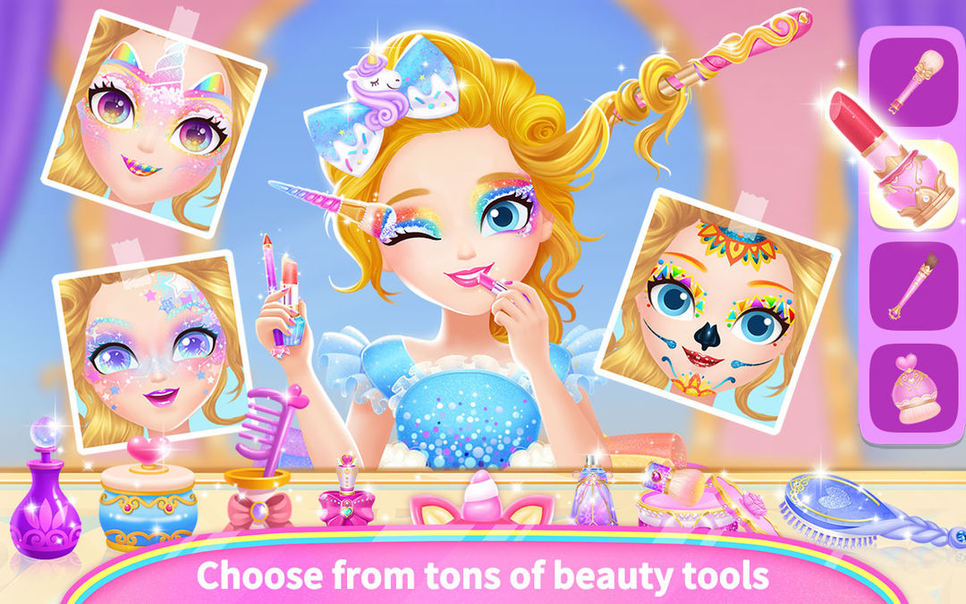 Screenshot of Princess Libby Makeup Girl