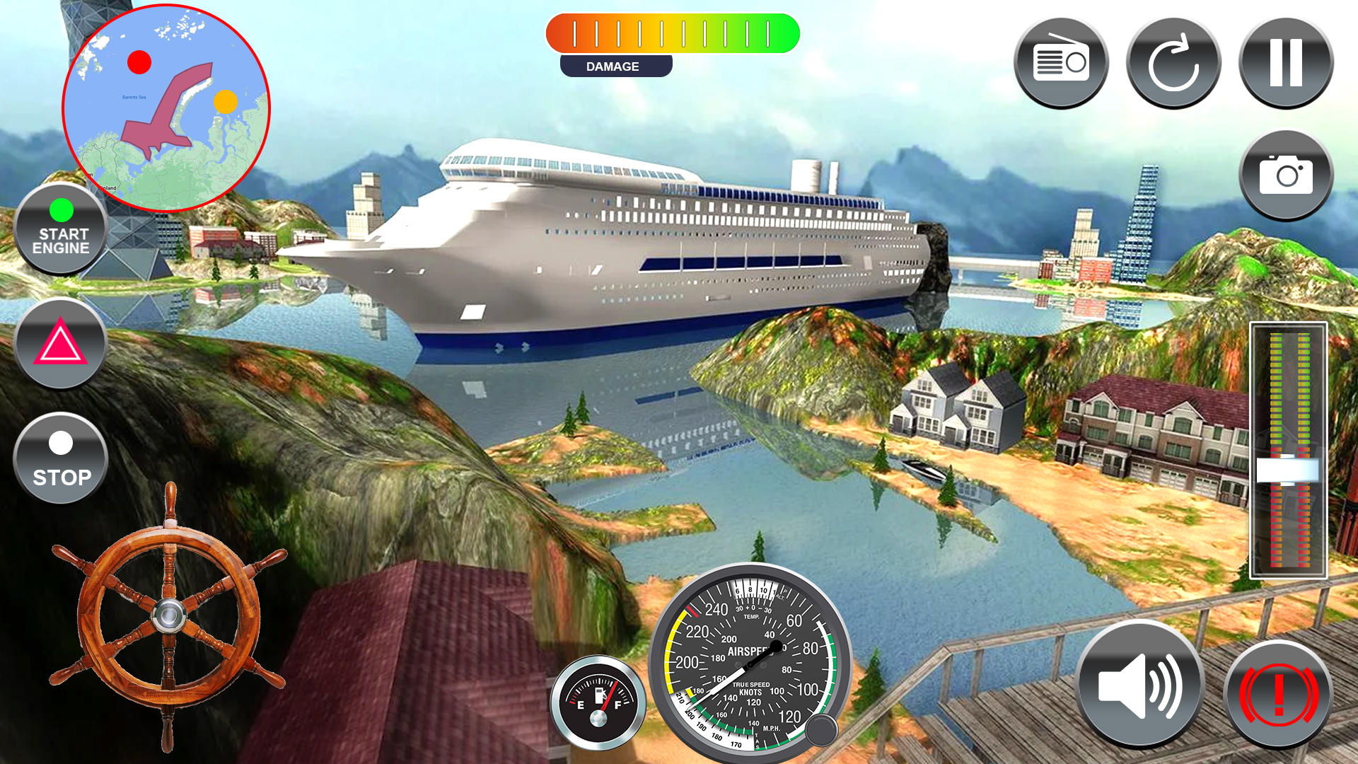 Transport Cruise Ship Games Game Screenshot
