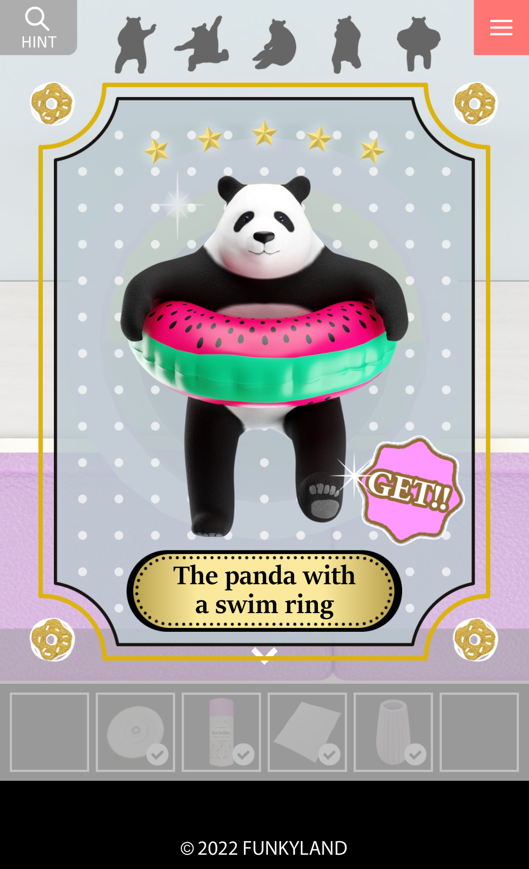 Escape the Panda Donuts Game Screenshot