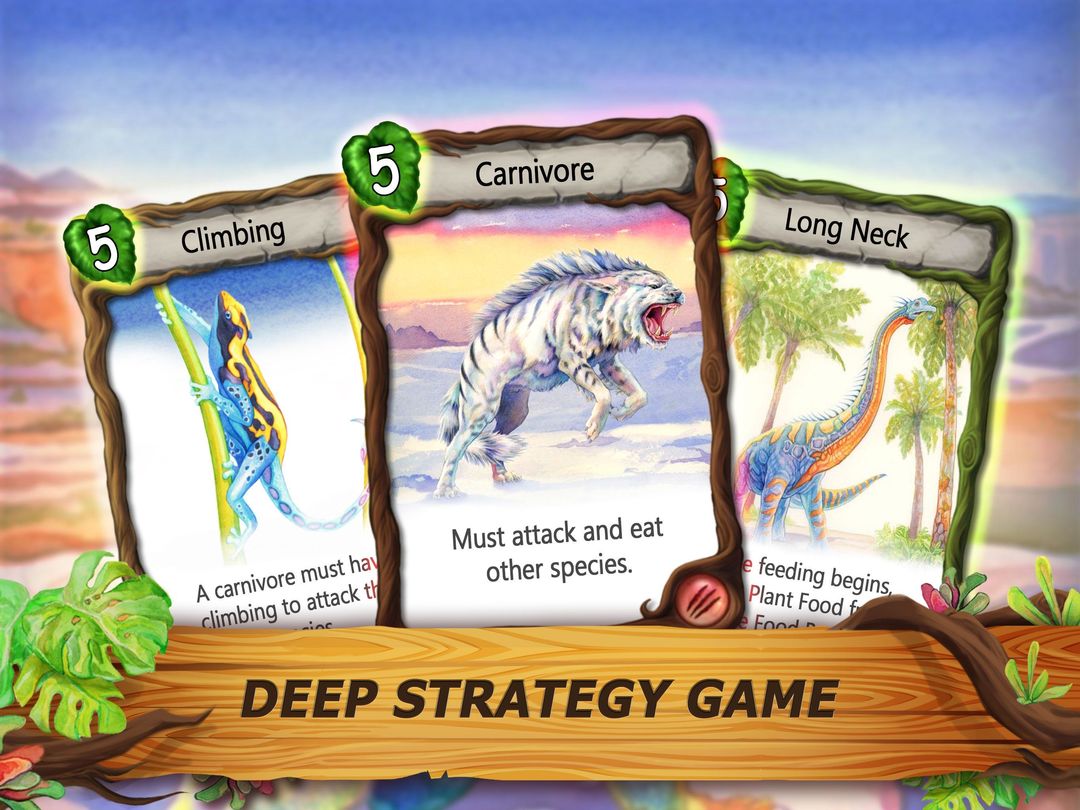 Screenshot of Evolution: Flight Board Game
