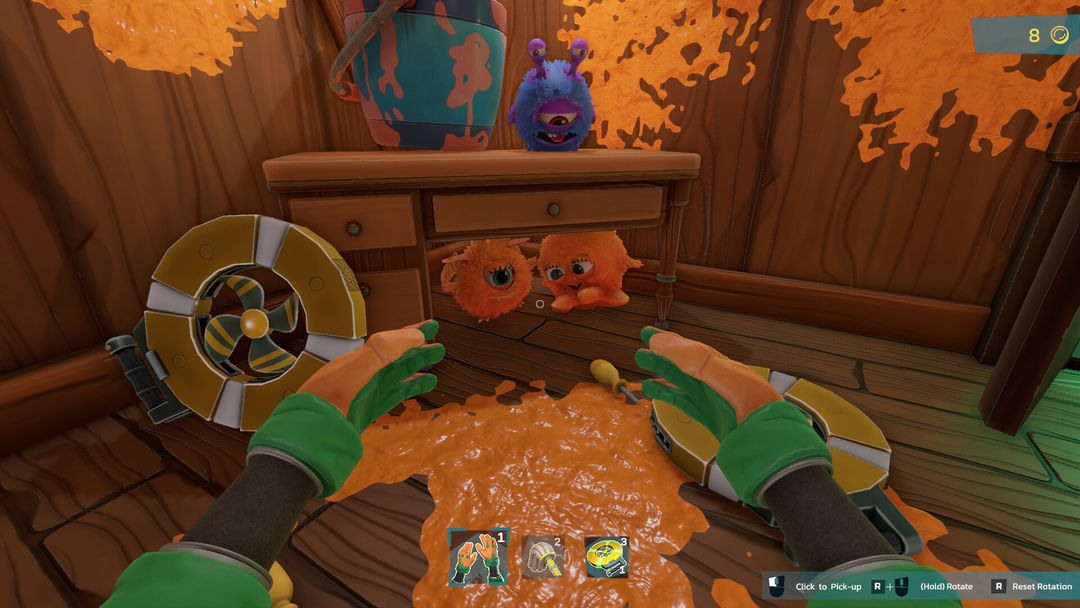 Monster Mop Up screenshot game