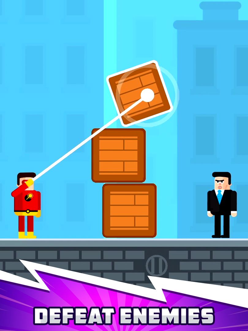 The Superhero League screenshot game