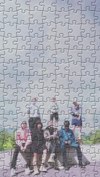 BTS Jigsaw Puzzles Game Screenshot