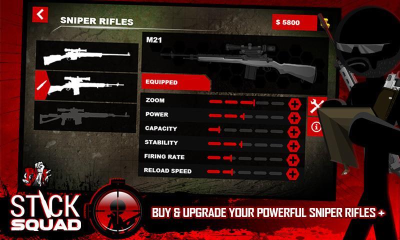 Stick Squad - Sniper Contracts Game Screenshot