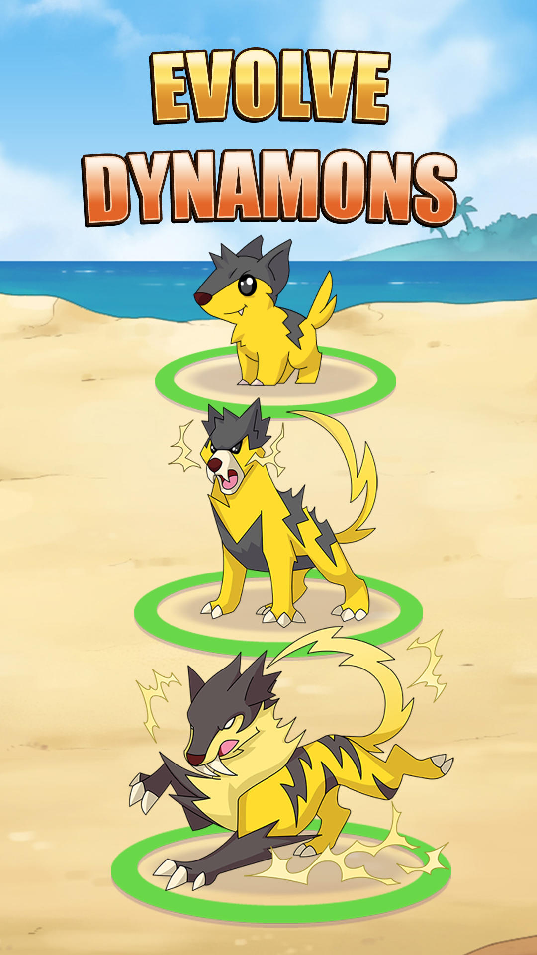 Dynamons World ภาพหน้าจอเกม