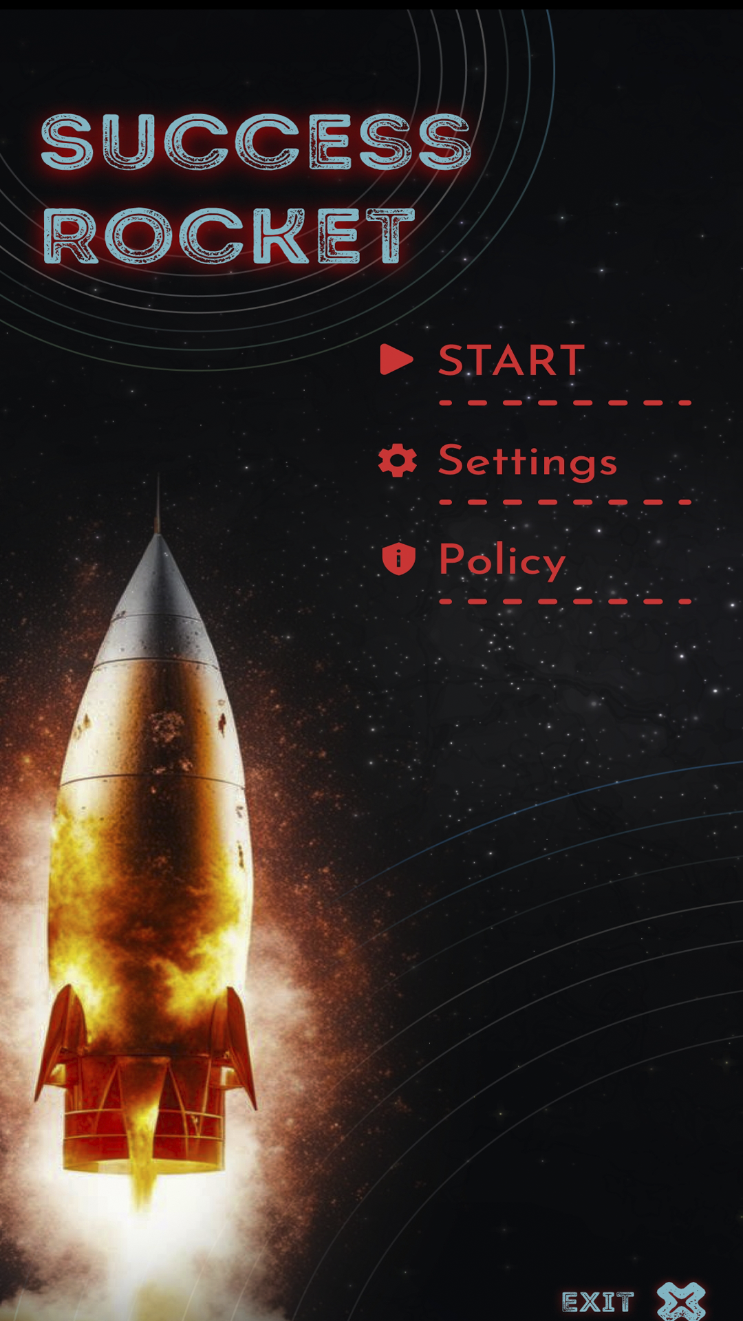 Screenshot of Success Rocket
