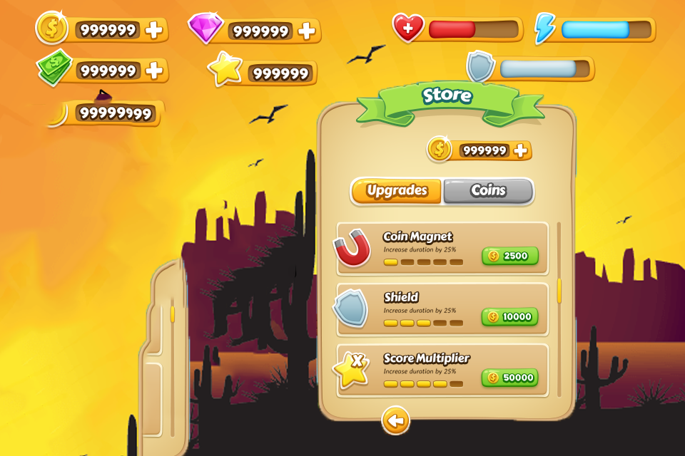 Banana Rush Game Screenshot