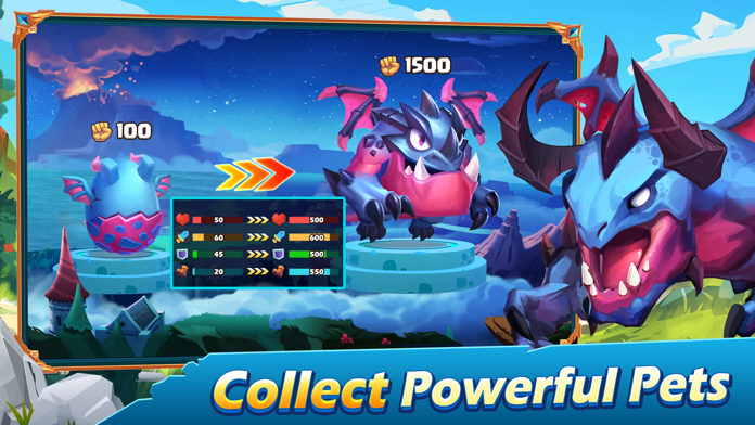 Taptap Heroes:Idle RPG Game Screenshot
