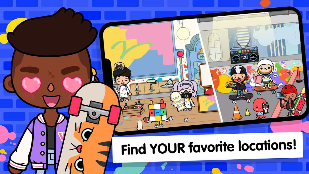 Screenshot of Toca Life World: Build a Story