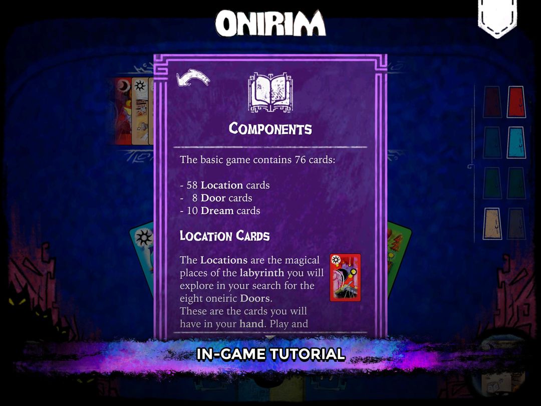Onirim - Solitaire Card Game 게임 스크린 샷