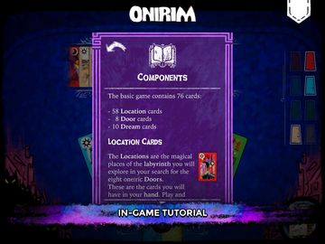 Captura de Tela do Jogo Onirim - Solitaire Card Game
