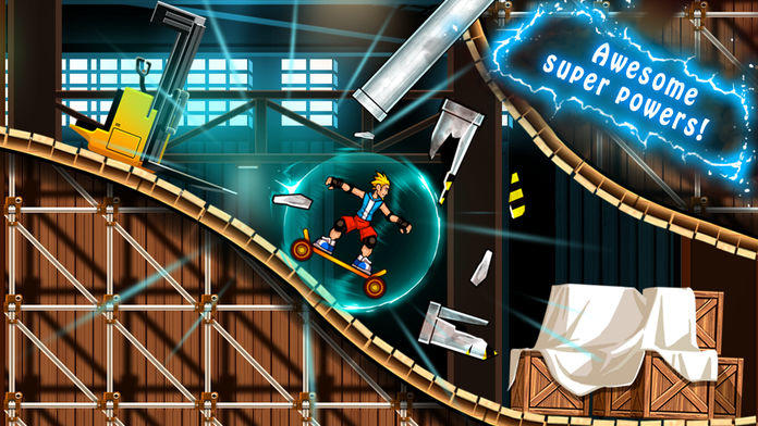 Extreme Skater Game Screenshot