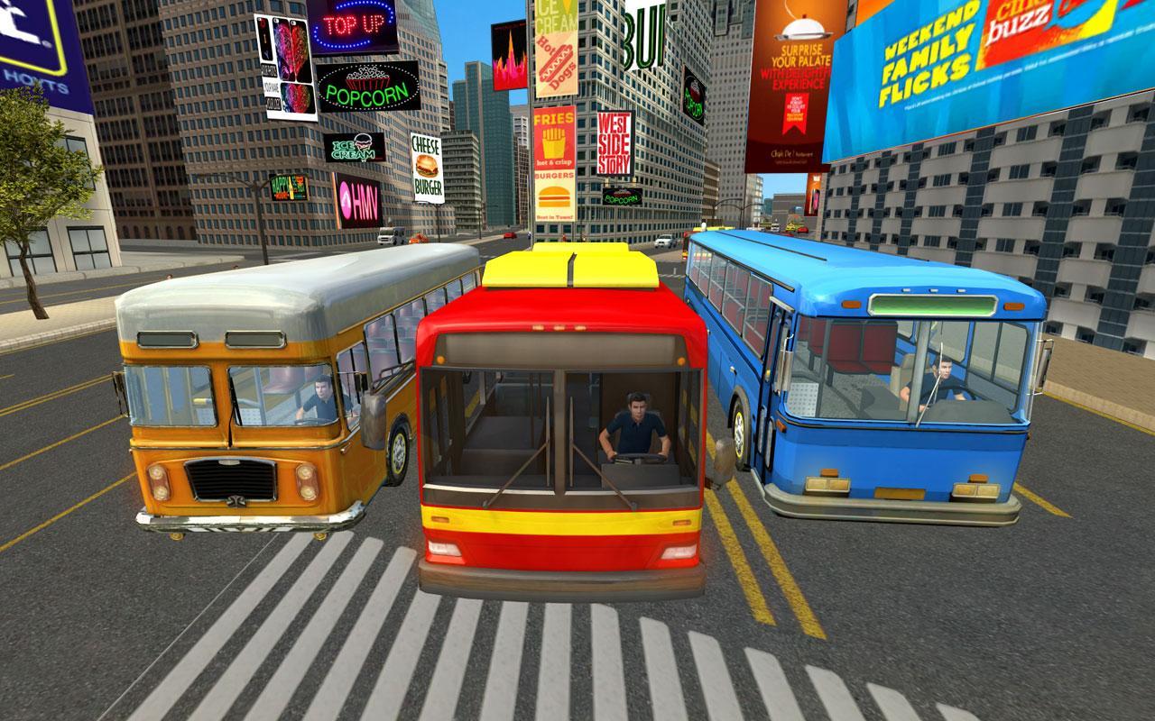 NY City Bus Driving 2017 ゲームのスクリーンショット