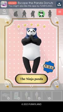 Escape the Panda Soft Serve 게임 스크린샷