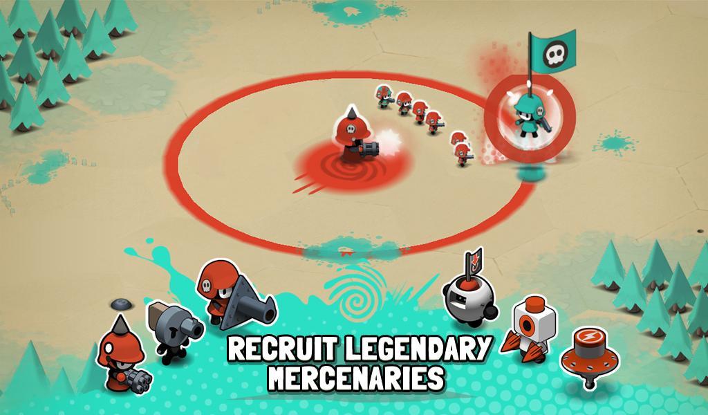 Tactile Wars Game Screenshot