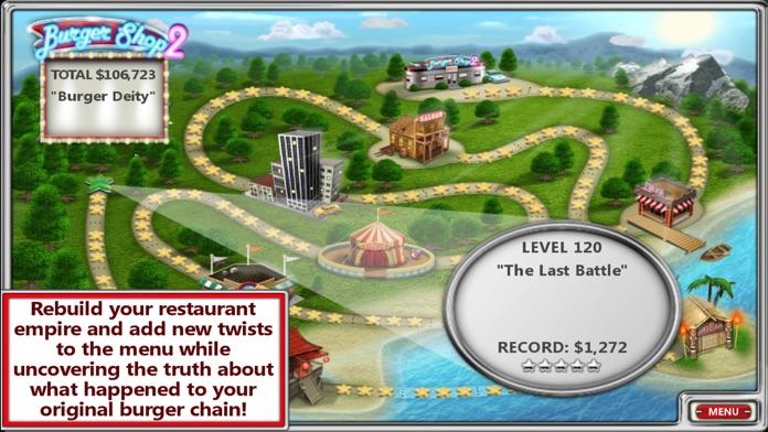 Скриншот игры Burger Shop 2 Deluxe
