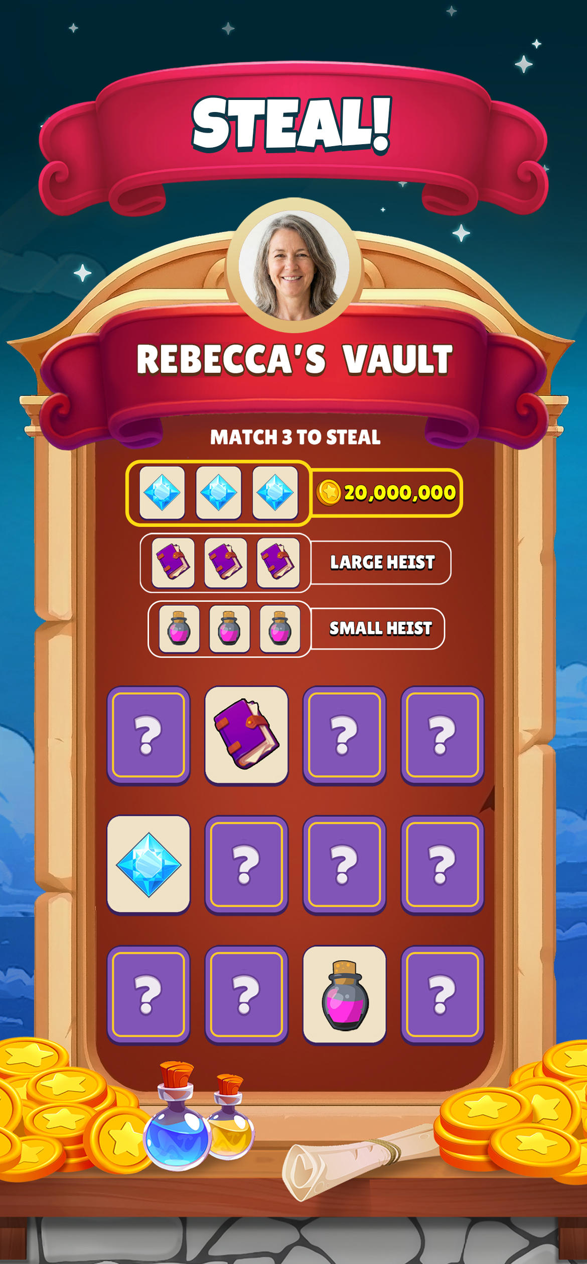 Magic Coins Game Screenshot