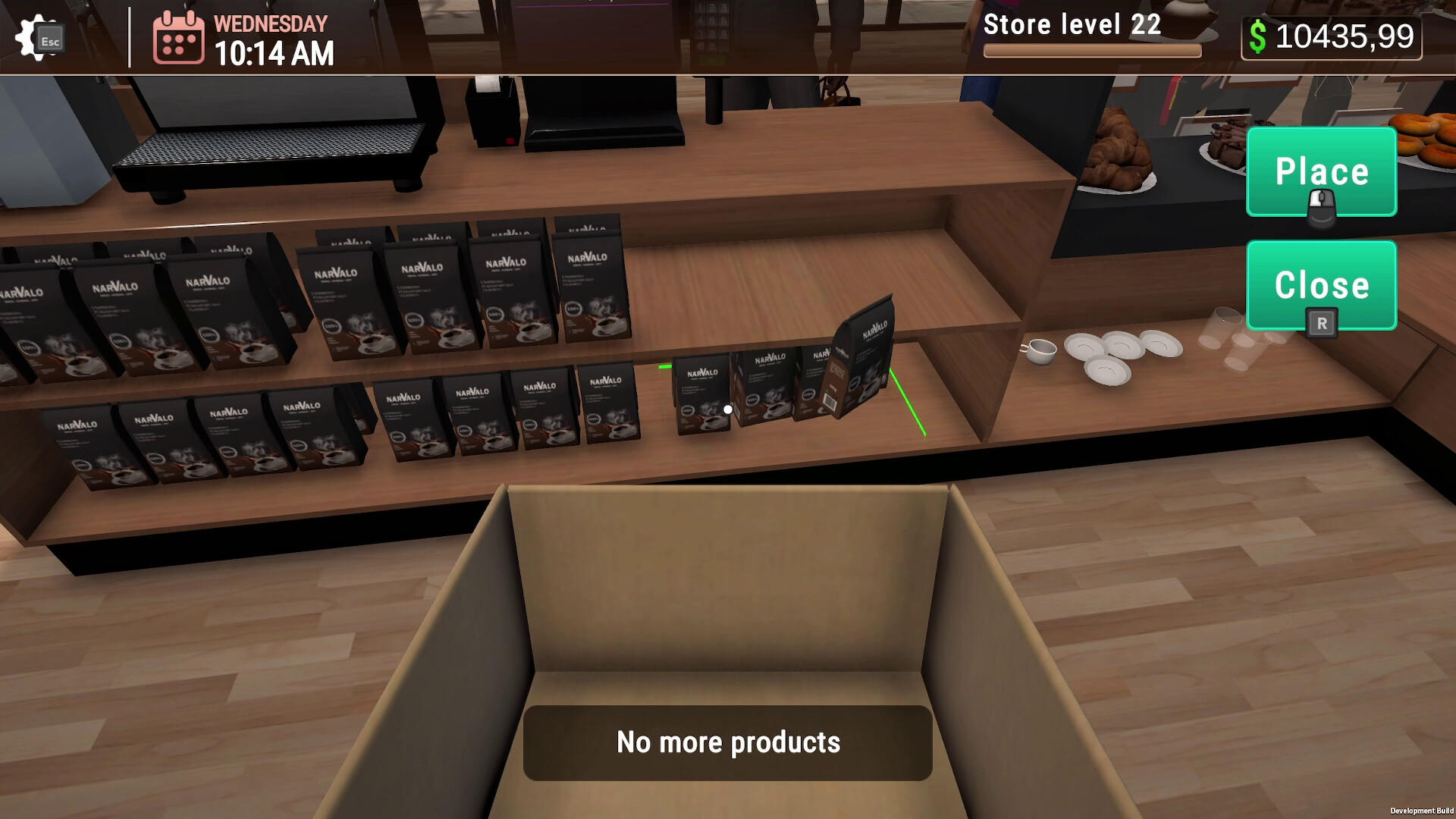 Coffee Bar Simulator Game Screenshot