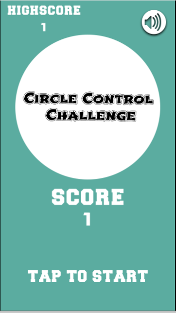 Circle Control Challenge Game Screenshot