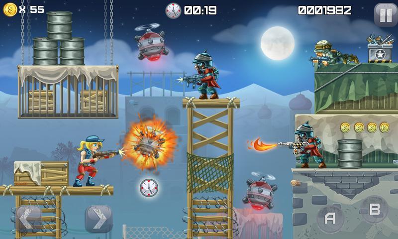 Metal Soldiers Game Screenshot